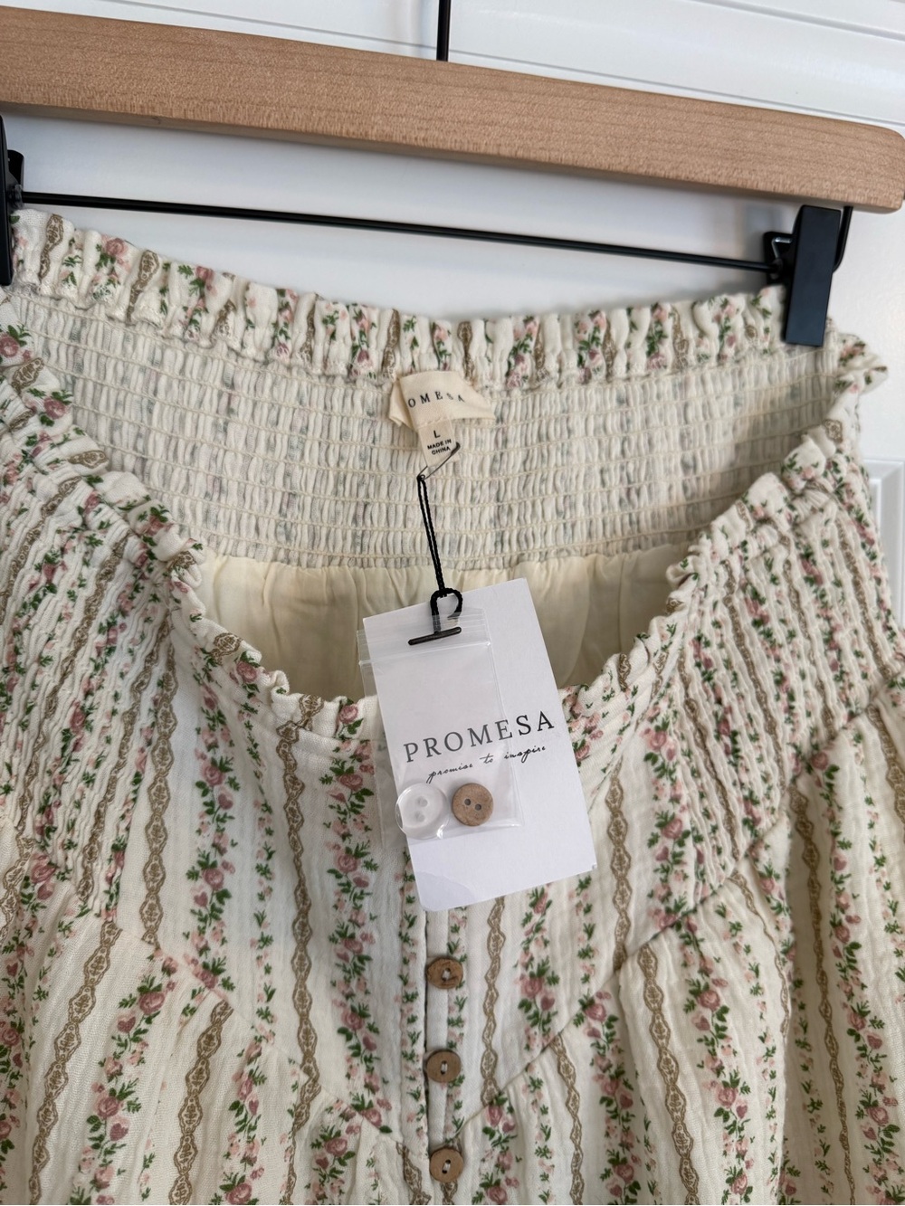 NWT Vici Piema Floral Maxi Skirt - Picture 8 of 8
